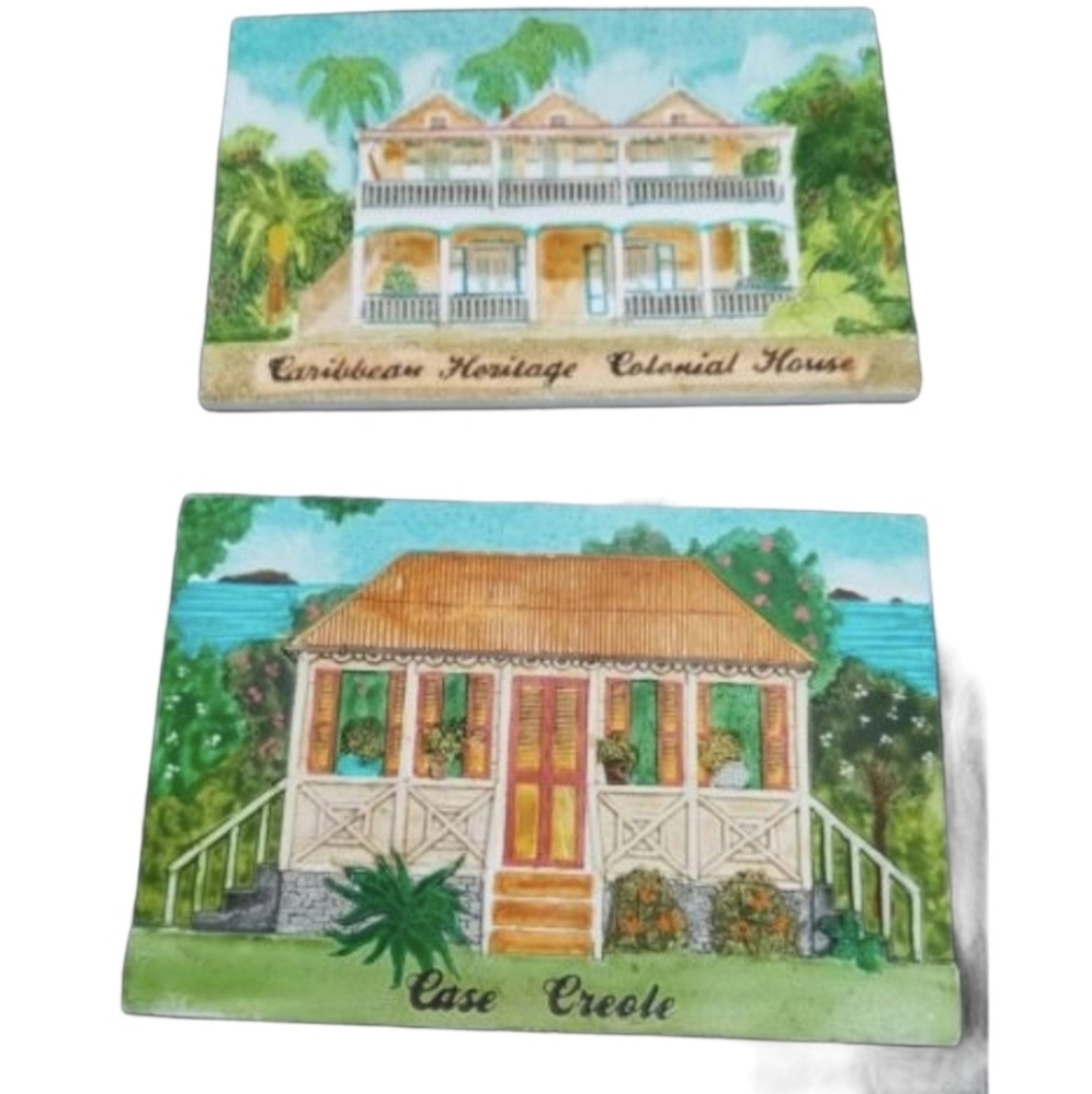 J Carlton Gault Colonial House Case Creole Ceramic set 2  *